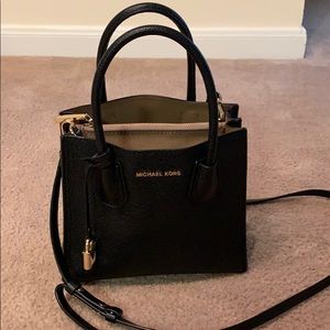Michael Kors Mercer Leather Crossbody Bag